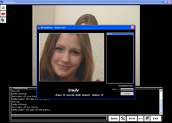 Hi, I'm Emily!  (The Girl Selection screen)